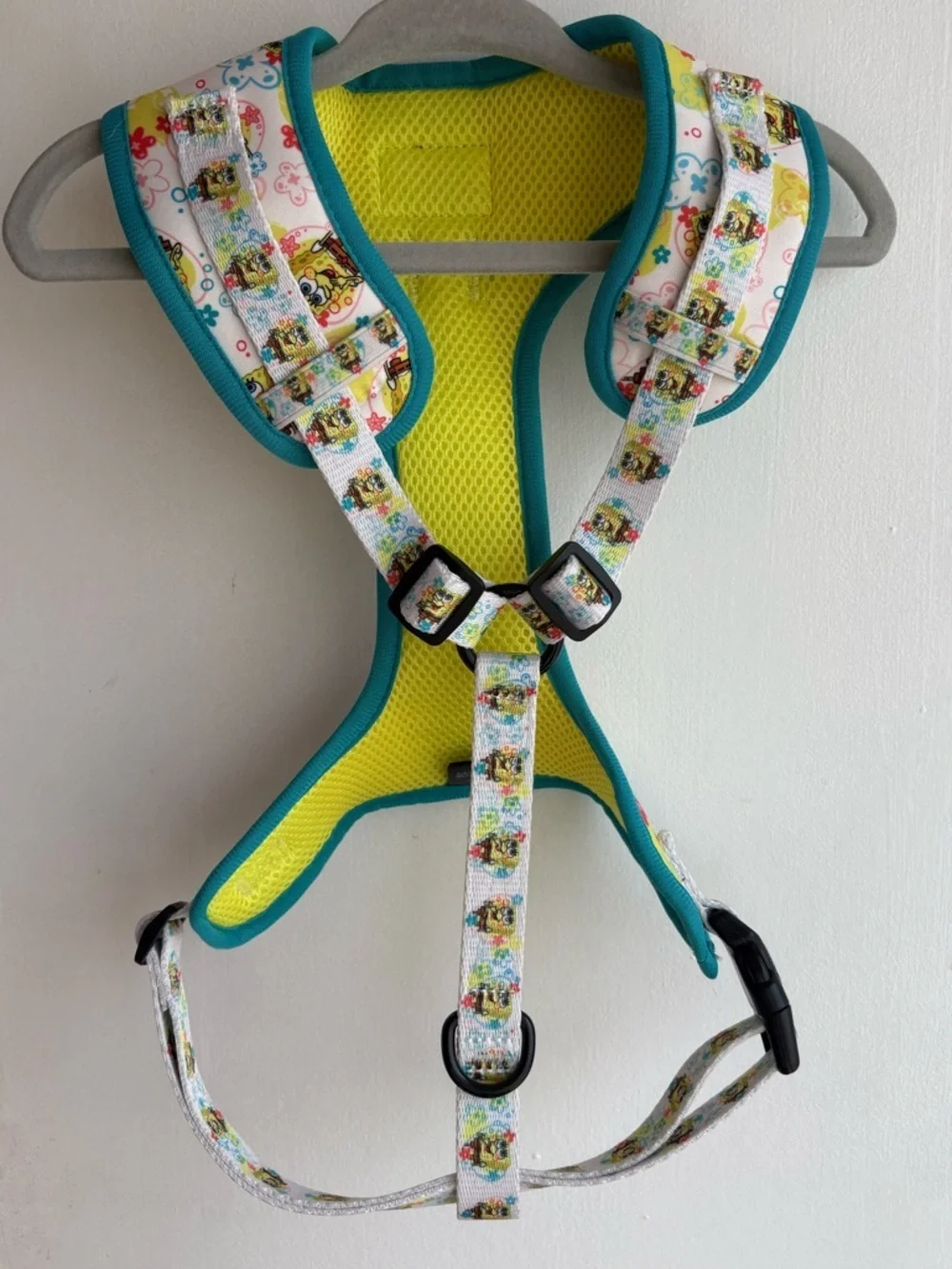 Sassy Woof x SpongeBob SquarePants Dog Harness size Large